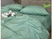 Фото Однотонное постельное белье полуторное Соло 200 зеленое